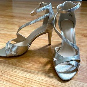 The Bay Expression Gold Heels